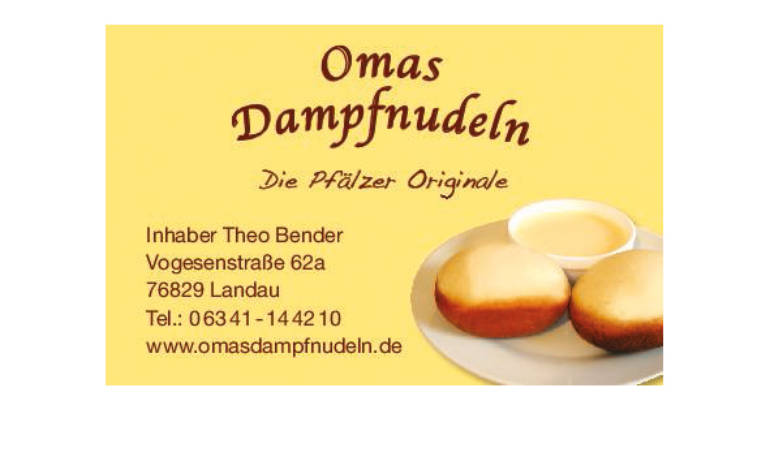 Omas Dampfnudeln